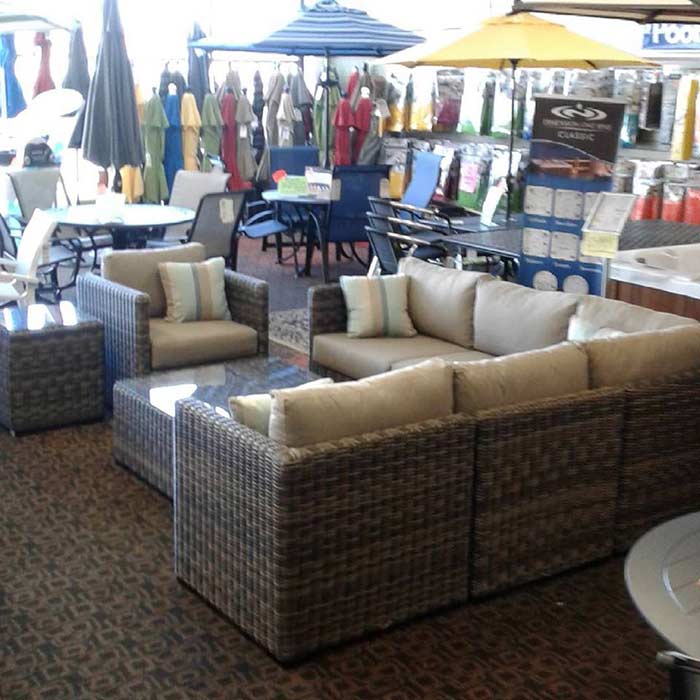 Patio Furniture Sets And Umbrellas Available At Sunny S Pools More