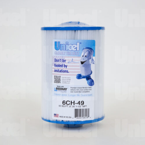 Unicel Hot Tub Spa Cartridge Filter 50 Sqft 6CH49