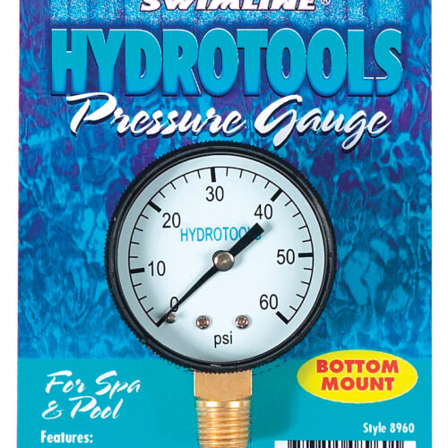 Swimming Pool Sand Filter 60 PSI Gauge Swimline Hydrotools #8962