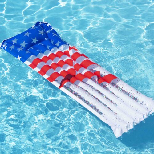 Swimline Americana Glitter Mattress 70" #90179