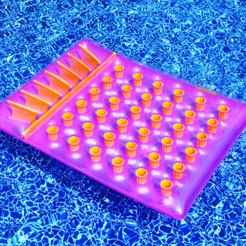 Swimline Pocket Inflatable Double French Mattress #9036