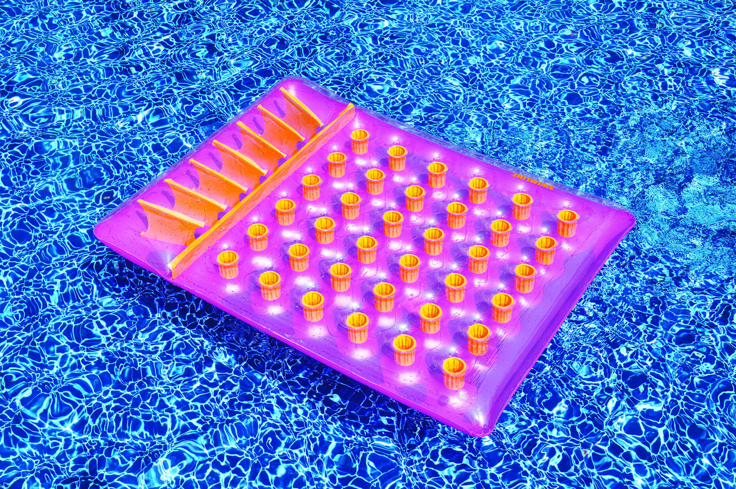 Swimline Pocket Inflatable Double French Mattress #9036