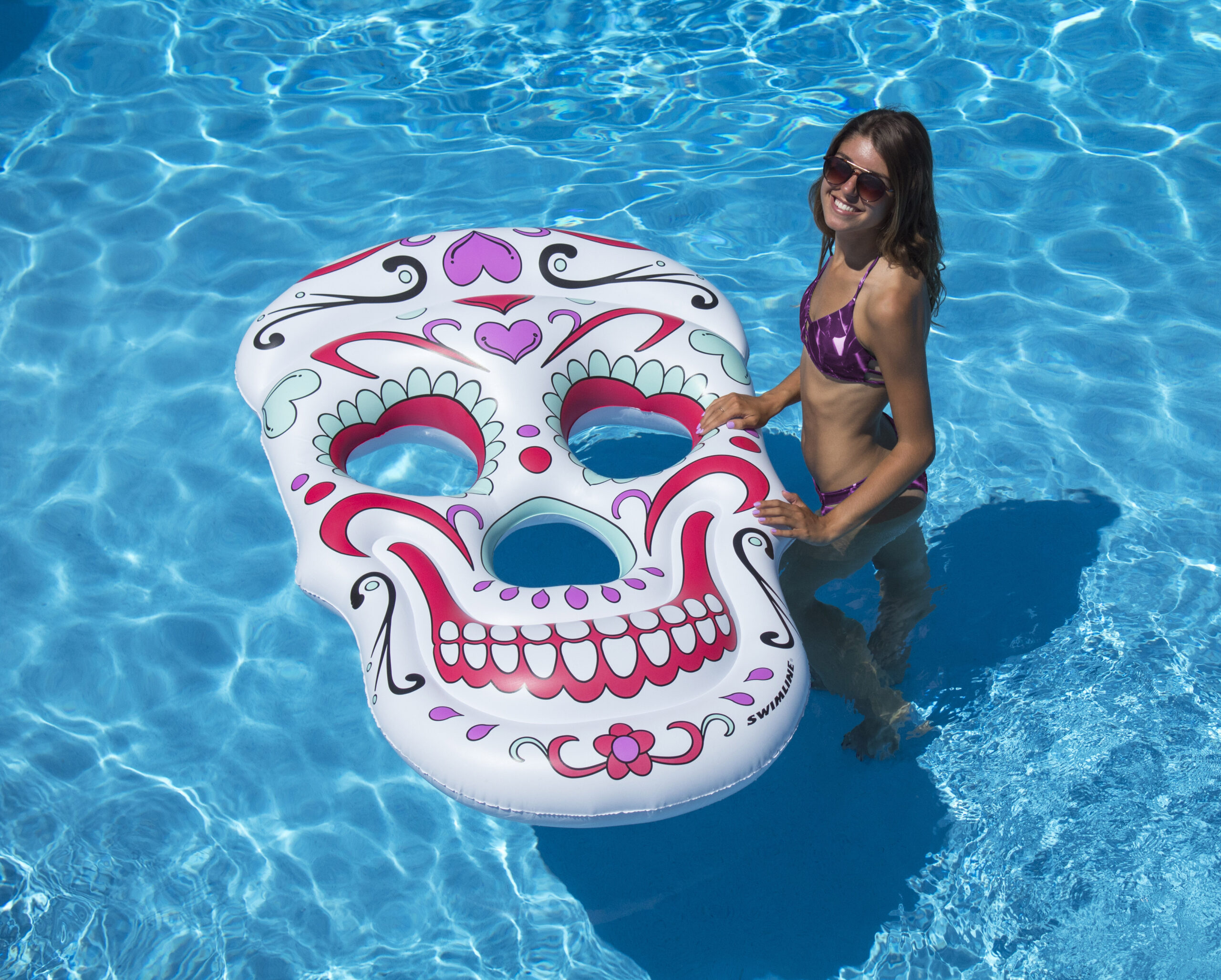 Swimline Surger Skull Float #90555 - Image 3