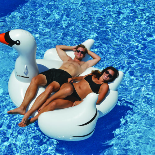 Swimline Giant Ride-On Swan #90621
