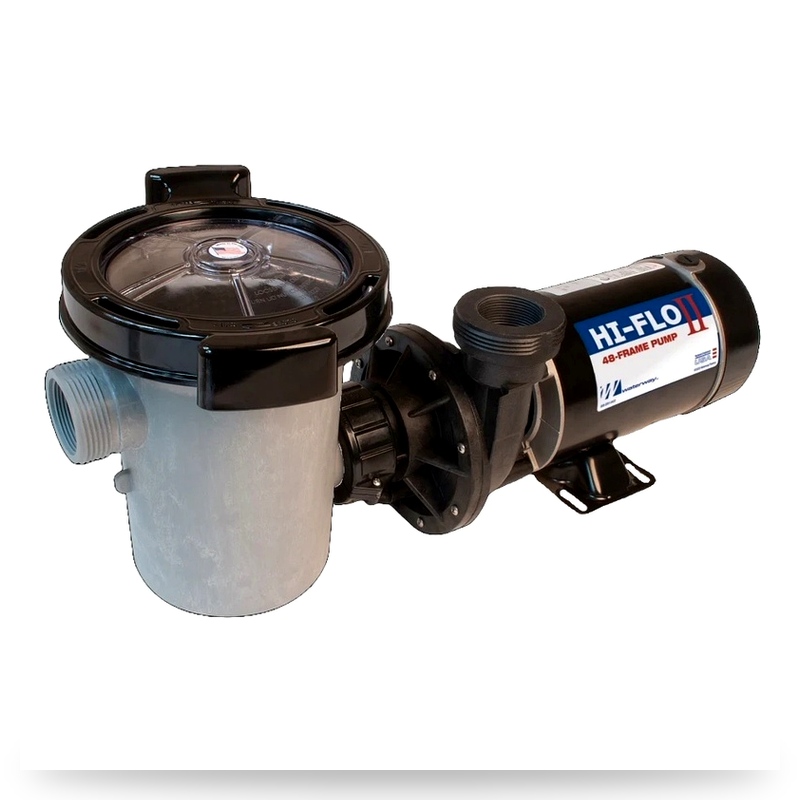 Waterway ClearWater II 100 Sq Ft Above Ground Cartridge Filter System w/ 1HP Single Speed HI-FLO II Pump – Complete Pool Filtration Combo - Image 3