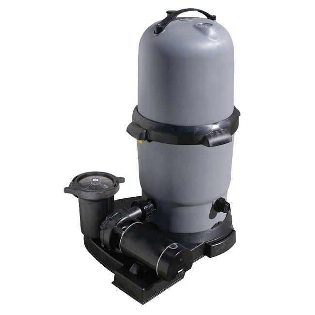 Waterway ClearWater II 100 Sq Ft Above Ground Cartridge Filter System w/ 1HP Single Speed HI-FLO II Pump – Complete Pool Filtration Combo - Image 4