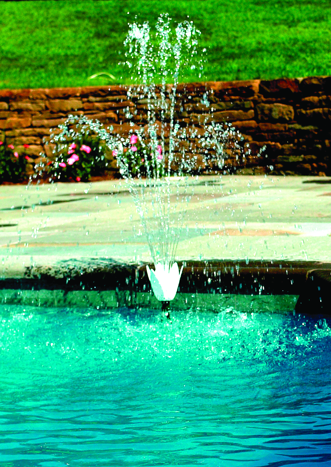 Wall Flower Fountain Return Waterfall Set #8575