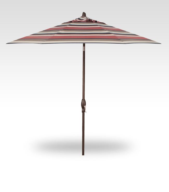 Patio Umbrella Treasure Garden Premium 9 Ft Auto Tilt Market Alum Bronze Frame - Image 9