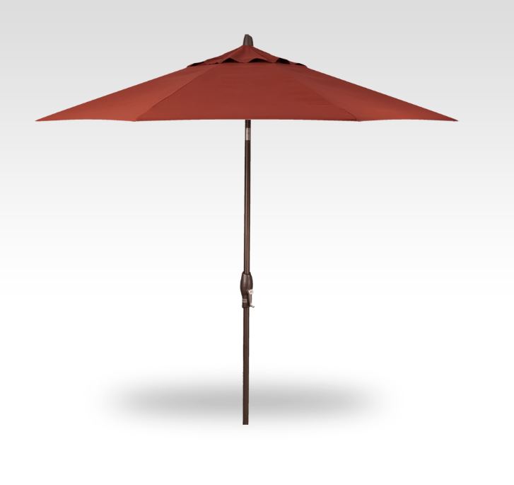 Patio Umbrella Treasure Garden Premium 9 Ft Auto Tilt Market Alum Bronze Frame - Image 3
