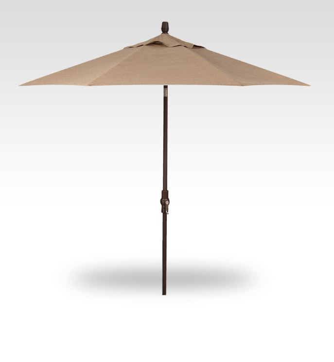 Patio Umbrella Treasure Garden Premium 9-Ft Collar Tilt Market Alum Bronze Frame - Image 7
