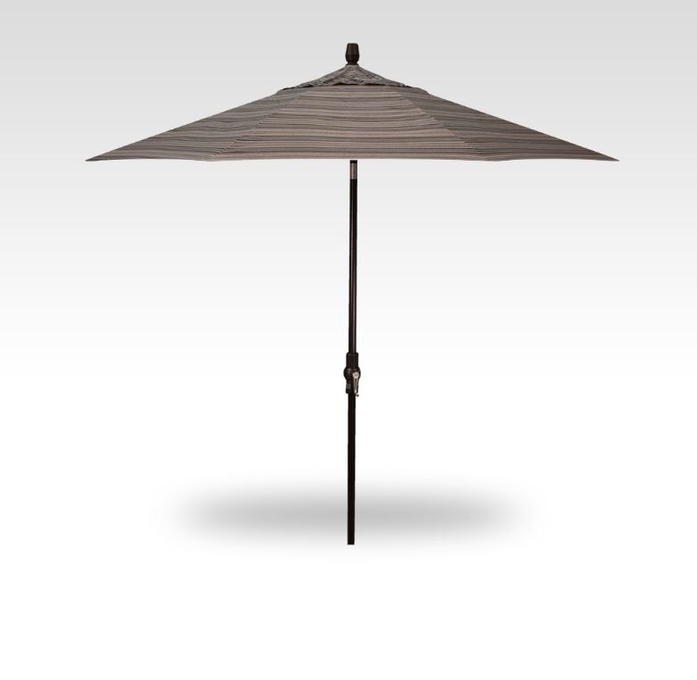 Patio Umbrella Treasure Garden Premium 9-Ft Collar Tilt Market Alum Black Frame - Image 5