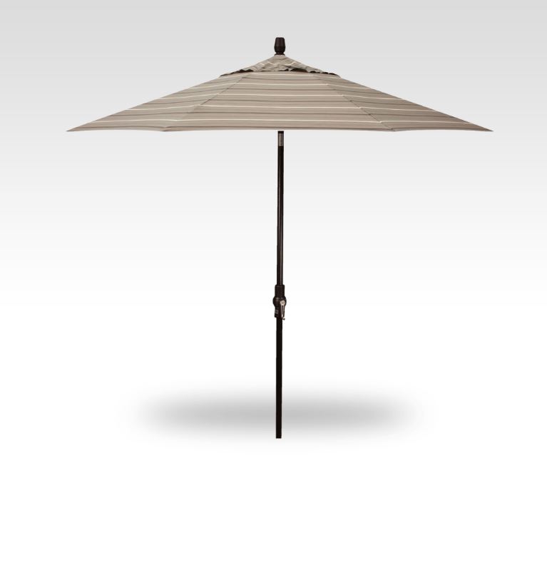 Patio Umbrella Treasure Garden Premium 9-Ft Collar Tilt Market Alum Black Frame - Image 6
