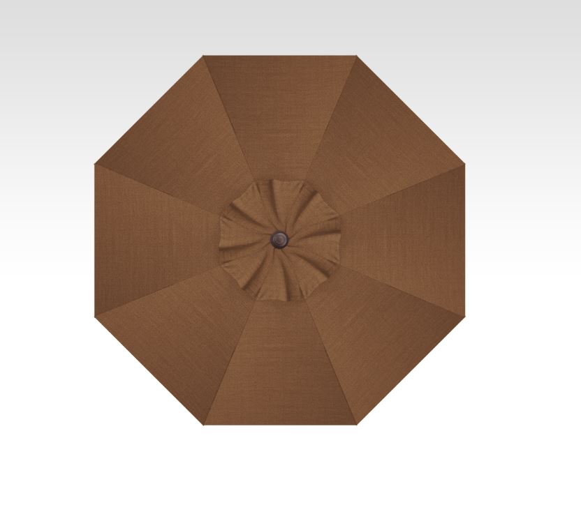 Patio Umbrella Treasure Garden Premium 9 Ft Auto Tilt Market Alum Bronze Frame - Image 12