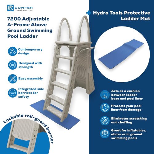 Confer Roll Guard A-Frame Safety Ladder
