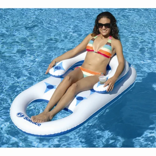 Swimline Fashion Leg Dip lounge w/ Cupholder & Backrest #15185SF