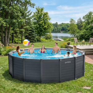 Intex Graphite Gray Panel Pool