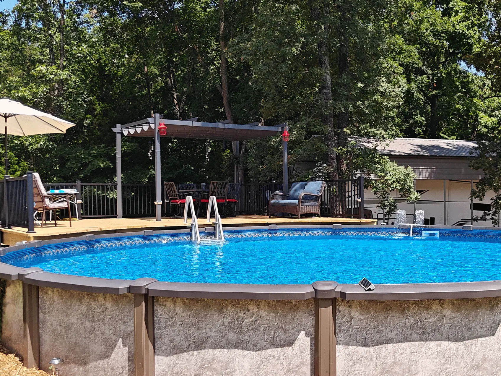 MystriGold Beaded Above Ground Vinyl Pool Liner – 25 Gauge - Image 3