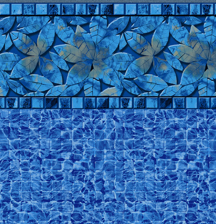 Reef River Multibead Above Ground Vinyl Pool Liner 25 Gauge