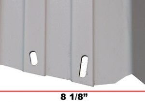 1184  8" Steel Top Seat 