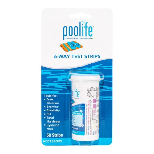 poolife 6-Way Test Strips