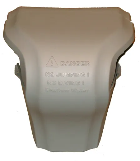 Asahi Pools Rail Top Seat Cap Cover 2 pc #2475 & #2476