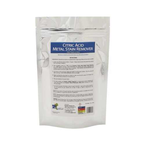 Citric Acid Metal Stain Remover