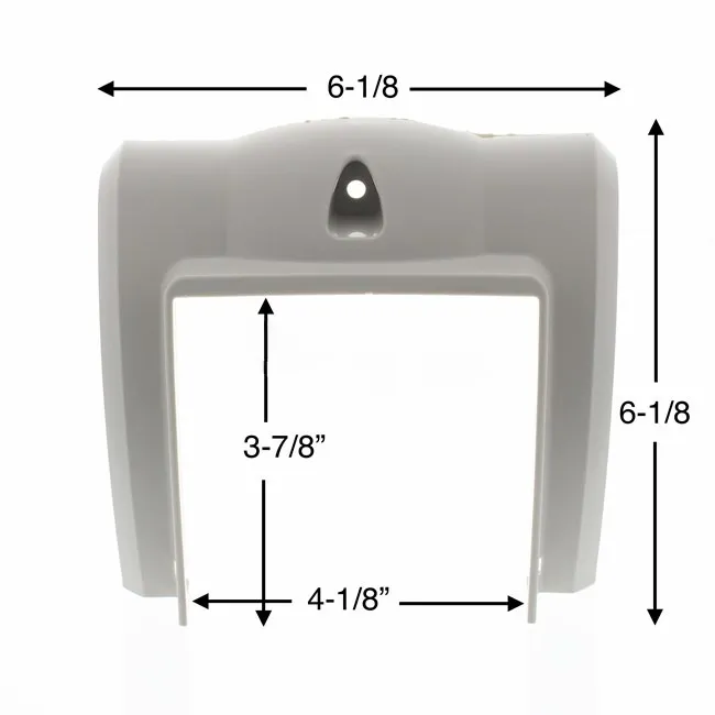 Wilbar Pools Eclipse Top Cap Bottom Support Oval Straight Side#15447
