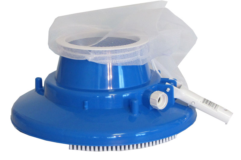 Hydrotools Venturi 13" Leaf Bagger Swimming Pool Vacuum Head Bag w/Brushes #8170