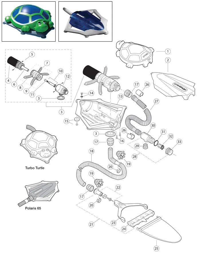 Polaris Zodiac Pool Vac Jet Sweep Head # 621000