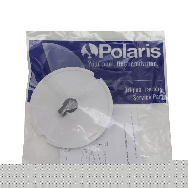 Polaris Zodiac Large Axle w/ Sand and Gravel Guard White #C66