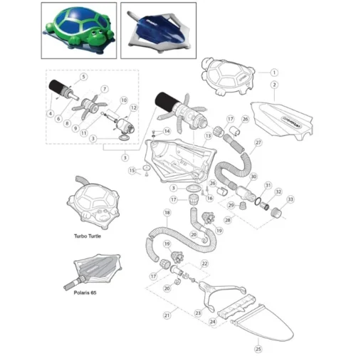 Polaris Zodiac Pool Vac Hose Float Grey # 622200