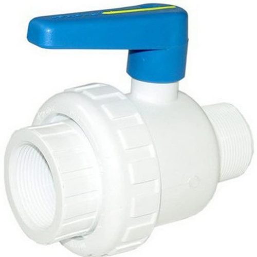 Praher 150015 Single Union Ball Valve 1.5" MPT x FPT Threaded #150015