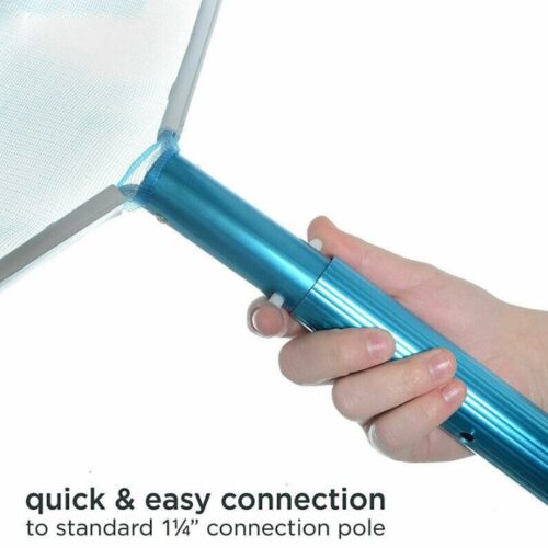 Premium Aluminum Pool Leaf Skimmer Head for Above Ground & Inground Pools #8028