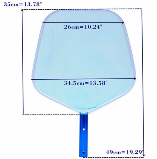 Premium Aluminum Pool Leaf Skimmer Head for Above Ground & Inground Pools #8028