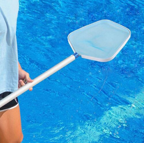 Premium Aluminum Pool Leaf Skimmer Head for Above Ground & Inground Pools #8028