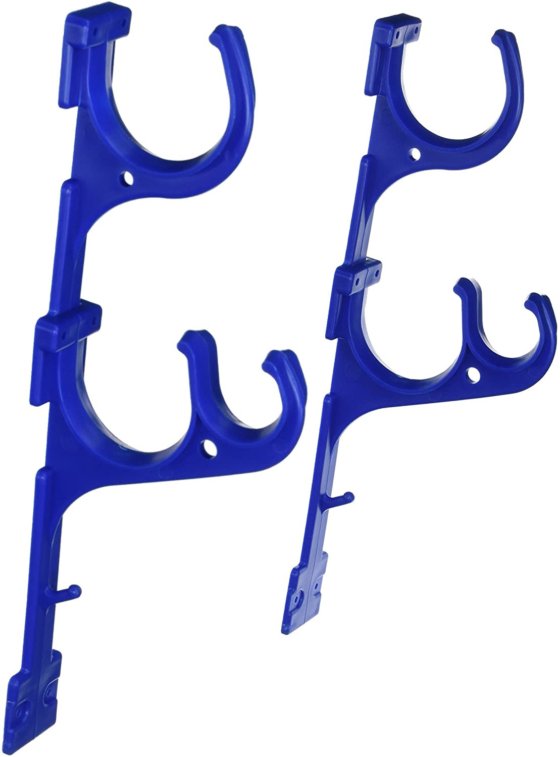 Swimming Pool Maintenance Triple Hook Set Pole and Hose Storage Hanger #8901