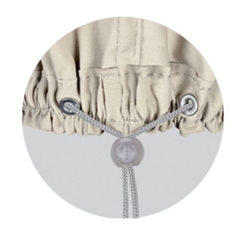 Treasure Garden Patio Furniture Cover Modular Wedge Middle Sectional CP406-C