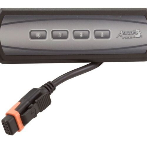 Gecko Topside Control IN.K100 IN.XM Aux Keypad 4 Button 3 + Light BDLK10030P